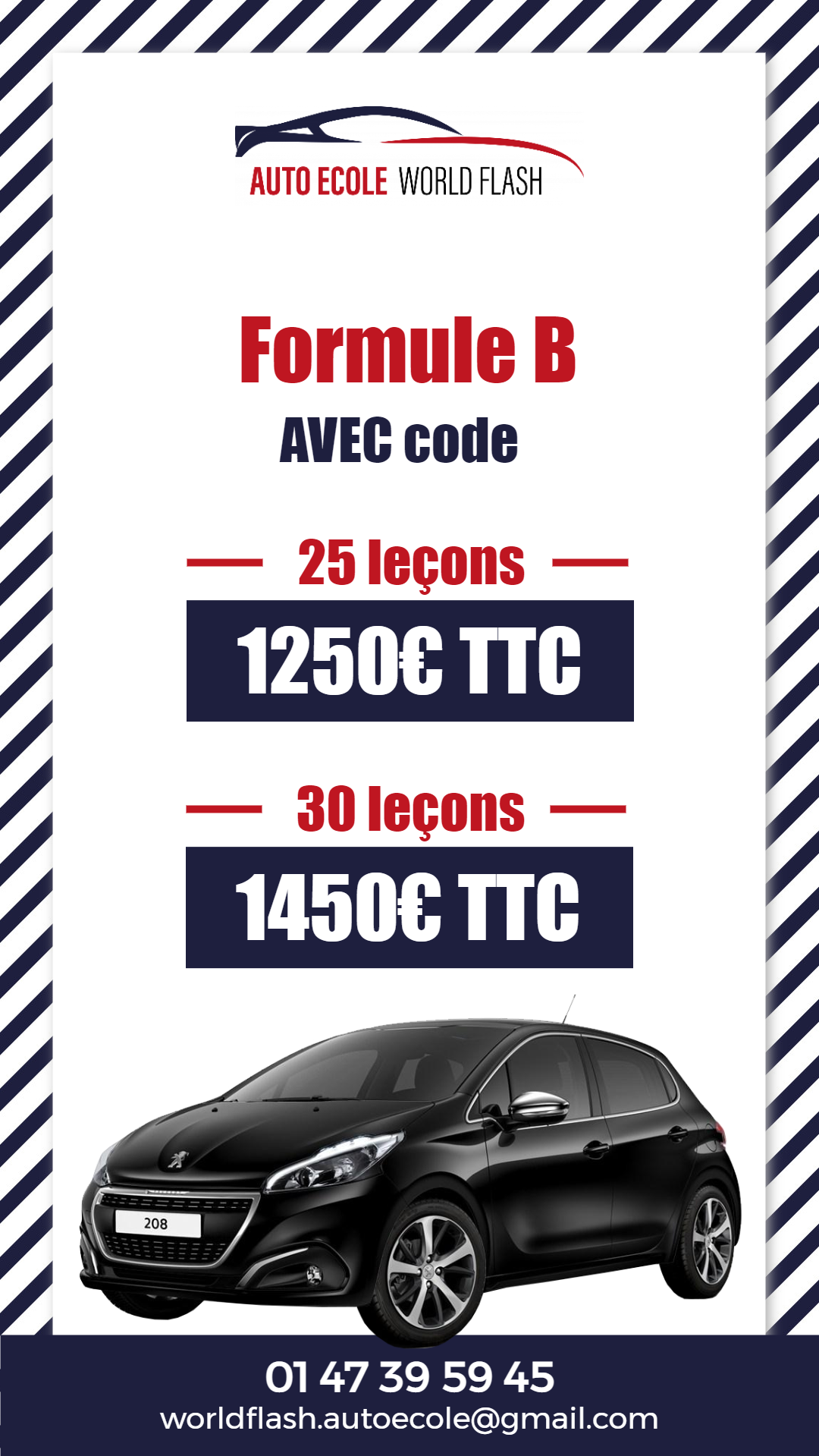 FORMULE B AVEC CODE FORMULE B AVEC CODE